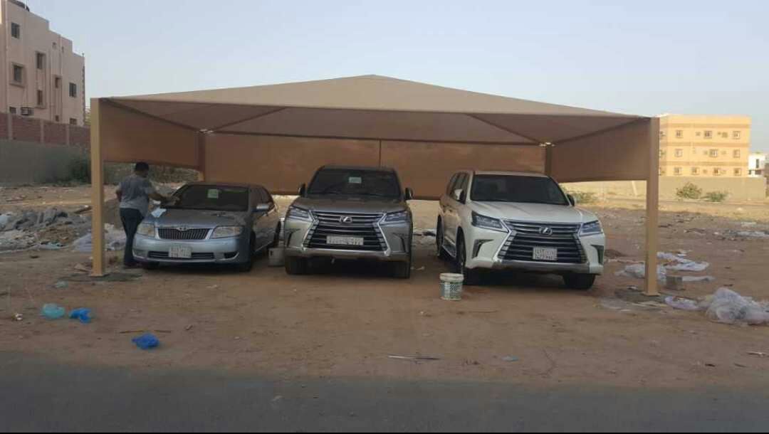 أفضل تركيب مظلات مواقف السيارات في الرياض