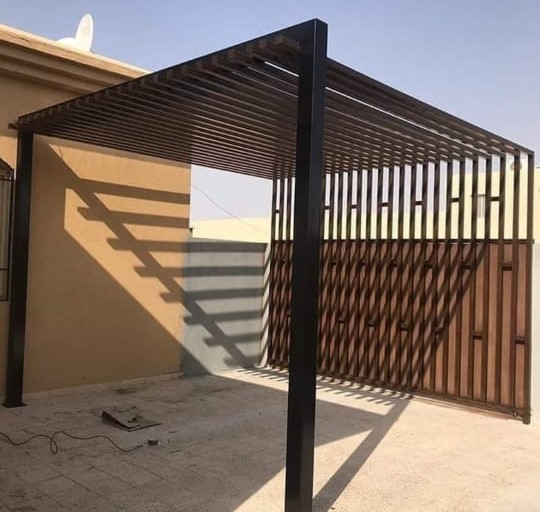تركيب مظلات حدائق خشبية بالرياض | برجولات الرياض