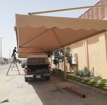 تركيب مظلات منزلية بالرياض بأسعار ممتازة – مظلات وانشاء هناجر الرياض