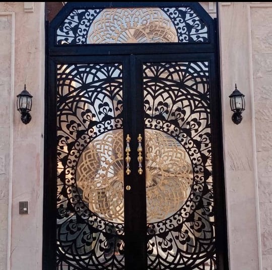 ابواب خارجية حديد, اشكال ابواب حديد للمنازل بالصور 2023