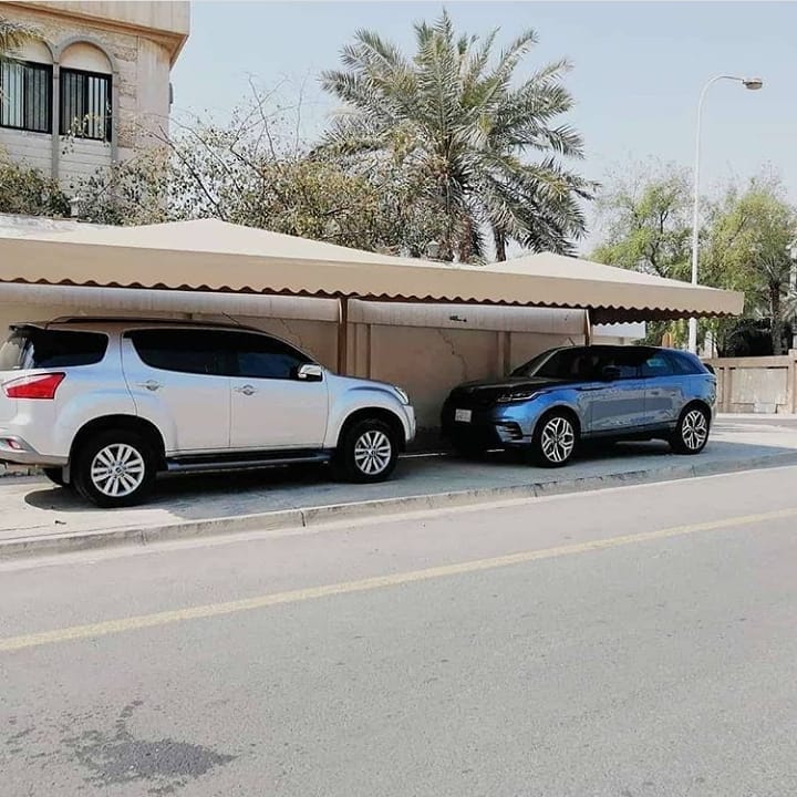 مظلات سيارات - مظلات وسواتر العروبة
