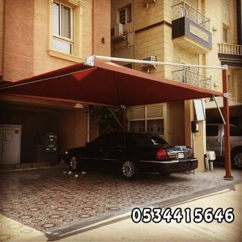 مظلات سيارات - مظلات وسواتر العروبة