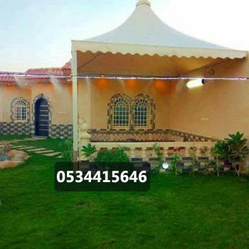 مظلات هرمية - مظلات وسواتر العروبة