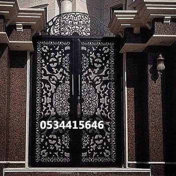 ابواب خارجية حديد, اشكال ابواب حديد للمنازل بالصور 2023