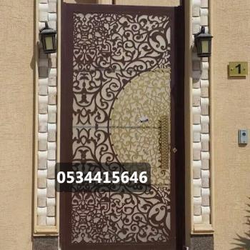 ابواب خارجية حديد, اشكال ابواب حديد للمنازل بالصور 2023