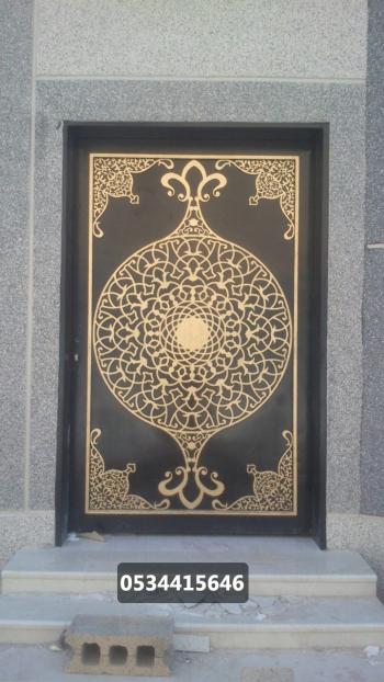 ابواب خارجية حديد, اشكال ابواب حديد للمنازل بالصور 2023